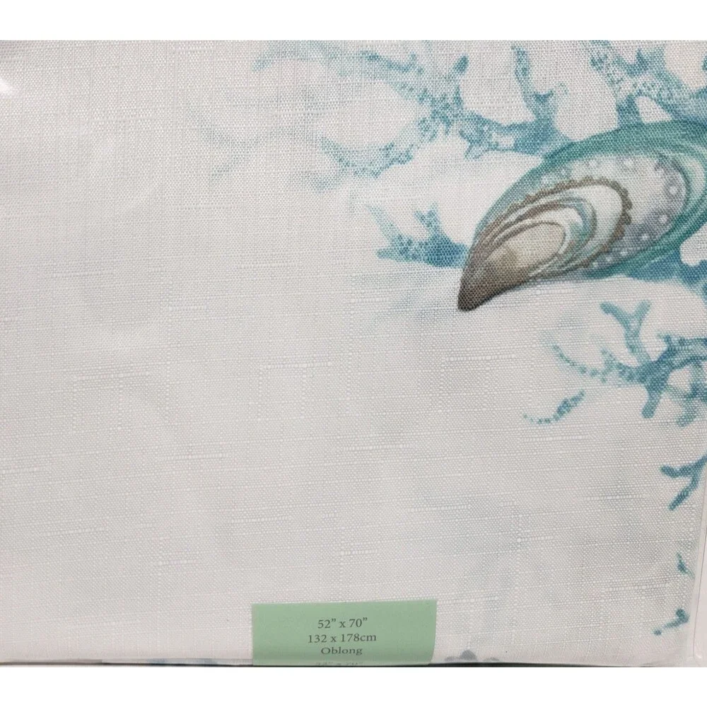 Printed Textured Fabric Tablecloth,52